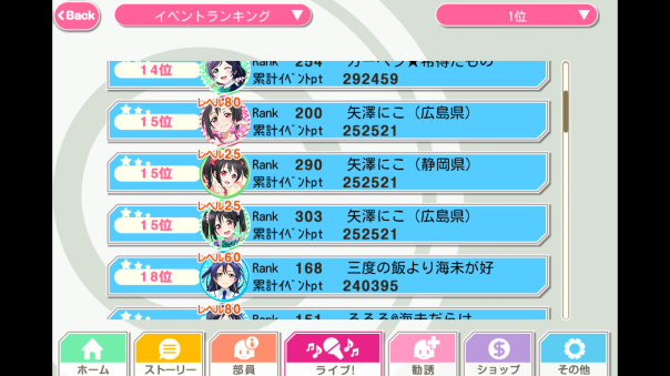 Nico fans like to score 252521 or rank 25252 because you can translate "Nico nico ni~" to those numbers in Japanese.